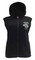 Harley-Davidson Women's Genuine Eagle Sleeveless Full-Zip Hoodie, Black - Wisconsin Harley-Davidson