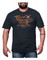Harley-Davidson Men's Vintage Speed Racing Short Sleeve T-Shirt, Navy Blue - Wisconsin Harley-Davidson