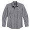Harley-Davidson Men's Textured Arched Yoke Long Sleeve Woven Shirt 96500-17VM - Wisconsin Harley-Davidson
