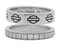 Harley-Davidson Women's Double Band Bling Split Ring, Sterling Silver HDR0426 - Wisconsin Harley-Davidson