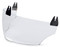 Harley-Davidson J02 Shell Replacement Face Shield, Clear Tint 98207-17VR - Wisconsin Harley-Davidson