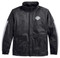 Harley-Davidson Men's Waterproof & Breathable Rain Jacket, Black 98191-17VM - Wisconsin Harley-Davidson