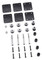 Harley-Davidson Docking Hardware Kit, Fits '04-later XL Models 90201424 - Wisconsin Harley-Davidson