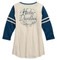 Harley-Davidson Free Shipping - Harley-Davidson Women's Colorblocked Distressed 3/4 Sleeve Knit Top 96087-17VW - Free Shipping on many products plus Orders Over $99