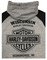 Harley-Davidson Free Shipping - Harley-Davidson Men's Premium Midnight Rider Colorblocked Pullover Hoodie, Gray - Free Shipping on many products plus Orders Over $99