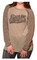 Harley-Davidson Women's Playbill Long Sleeve Raglan Burnout Shirt, Brown - Wisconsin Harley-Davidson