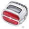Harley-Davidson Bar & Shield LED Tail Lamp - Red Lens & Chrome Bezel 68085-08 - Wisconsin Harley-Davidson