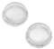 Harley-Davidson Lenses For LED Bullet Turn Signal Insets - Clear 67800644 - Wisconsin Harley-Davidson