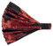 Harley-Davidson Women's Tie-Dye Colorful & Stylish Headwrap, Red 97877-17VW - Wisconsin Harley-Davidson
