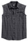 Harley-Davidson Men's Worn Plaid Sleeveless Blowout Shirt, Gray 96623-17VM - Wisconsin Harley-Davidson