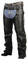 Redline Unisex Cut Heavy-Weight Buffalo Leather Motorcycle Chaps M-1600 - Wisconsin Harley-Davidson