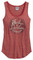 Harley-Davidson Women's Flecked Wing Sleeveless Tank Top, Marsala 96154-17VW - Wisconsin Harley-Davidson
