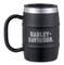 Harley-Davidson Insulated Barrel Mug, 16 oz. Stainless Steel, Black 96875-17V - Wisconsin Harley-Davidson