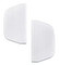 Harley-Davidson Vintage White Passenger Footboard Inserts,Traditional 50500416 - Wisconsin Harley-Davidson