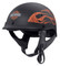 Harley-Davidson Men's Wheeler Flames M04 Half Helmet, Matte Black 98227-18VX - Wisconsin Harley-Davidson