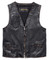 Harley-Davidson Men's Iron Distressed Slim Fit Leather Vest, Black 98009-18VM - Wisconsin Harley-Davidson