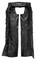 Harley-Davidson Women's Boone Fringed Legs Leather Chaps, Black 98012-18VW - No Hassle Returns at Wisconsin Harley