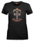 Harley-Davidson Women's Guns N' Roses AFD Cross Short Sleeve Tee, Solid Black - Wisconsin Harley-Davidson