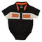 Harley-Davidson Baby Boys' Short Sleeve Woven Shop Shirt Newborn Creeper 3050783 - Wisconsin Harley-Davidson