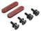 Harley-Davidson HoldFast Docking Hardware Kit - Gloss Black Finish 52300379 - Wisconsin Harley-Davidson