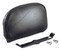 Harley-Davidson Passenger Backrest Pad - Compact - Smooth Black Vinyl 52300559 - Wisconsin Harley-Davidson