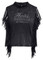 Harley-Davidson Women's Fringed Faux Suede Sleeveless Top, Black 96110-18VW - Wisconsin Harley-Davidson