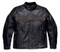Harley-Davidson Men's Asylum Mid-Weight Leather Jacket, Black 97188-18VM - Wisconsin Harley-Davidson