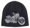 Harley-Davidson Men's Motorcycle Silhouette Knit Beanie Hat, Black 97684-18VM - Wisconsin Harley-Davidson
