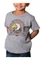 Harley-Davidson Little Boys' Attitude Eagle Short Sleeve Toddler T-Shirt, Gray - Wisconsin Harley-Davidson