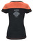 Harley-Davidson Free Shipping - Harley-Davidson Women's Peerless Colorblocked Notched V-Neck Tee, Black - Free Shipping on many products plus Orders Over $99