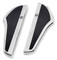 Harley-Davidson Defiance Rider Footboard Kit - Chrome, Softail Models 50500797 - Wisconsin Harley-Davidson