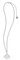 Harley-Davidson Women's Rhinestone Bar & Shield Logo Necklace, Silver 99546-16VW - Wisconsin Harley-Davidson