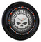 Harley-Davidson Classic Willie G Skull White Neon Clock, 18 inch HDL-16639 - Wisconsin Harley-Davidson