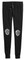 Harley-Davidson Women's Metallic Skull Ribbed Sleep Leggings, Black 97611-18VW - Wisconsin Harley-Davidson