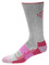 Harley-Davidson Women's Ultra Cushion Socks, Gray & Pink D89210470-650 - Wisconsin Harley-Davidson