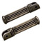 Harley-Davidson Brass Finish Rider Footpegs, Fits FXBB & FXLR Models 50500709 - Wisconsin Harley-Davidson