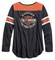 Harley-Davidson Free Shipping - Harley-Davidson Women's Genuine Oil Can Long Sleeve Henley, Black 99070-18VW - Free Shipping on many products plus Orders Over $99