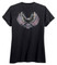 Harley-Davidson Free Shipping - Harley-Davidson Women's Distressed Eagle Flag Short Sleeve Tee, Black 99099-18VW - Free Shipping on many products plus Orders Over $99