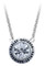 Harley-Davidson Women's Valentines White Stone Gift Necklace, Silver HDN0402-16 - Wisconsin Harley-Davidson