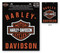 Harley-Davidson Free Shipping - Harley-Davidson H-D Bar & Shield Rockers Window Cling - 8.5 x 11.25 in DW28366 - Free Shipping on many products plus Orders Over $99