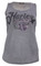 Harley-Davidson Women's Bleak Sentiment Racerback Jersey Tank Top, GRY 5FLA-HF2G - Wisconsin Harley-Davidson
