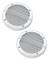 Harley-Davidson Defiance Tour-Pak Speaker Grills - Chrome Finish 76000676 - Wisconsin Harley-Davidson