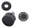 Harley-Davidson Quick-Release Seat Hardware Kit - Gloss Black Finish 10500093 - Wisconsin Harley-Davidson
