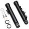 Harley-Davidson Gloss Black Lower Fork Sliders, Fits FXLR Models 45500405 - Wisconsin Harley-Davidson