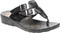Harley-Davidson Women's Creston Black Fashion Sandals D84278 - Wisconsin Harley-Davidson