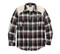 Harley-Davidson Men's Elbow Patch Plaid Flannel Long Sleeve Shirt, 96474-18VM - Wisconsin Harley-Davidson