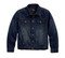 Harley-Davidson Men's Brushed Denim Trucker Jacket, Slim Fit, Blue 97445-18VM - Wisconsin Harley-Davidson