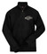 Harley-Davidson Men's Trade Mark B&S Zippered Sweatshirt, Black R002324 - Wisconsin Harley-Davidson