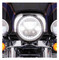 Ciro Fang LED Headlight Bezels, Fits H-D '96-'13 Touring Models - Black 45211 - No Hassle Returns at Wisconsin Harley