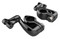 Harley-Davidson Free Shipping - Ciro Hingeless Clamps w/ Clevis & 4 Inch Extension Arm, Chrome or Black Finish - Free Shipping on many products plus Orders Over $99